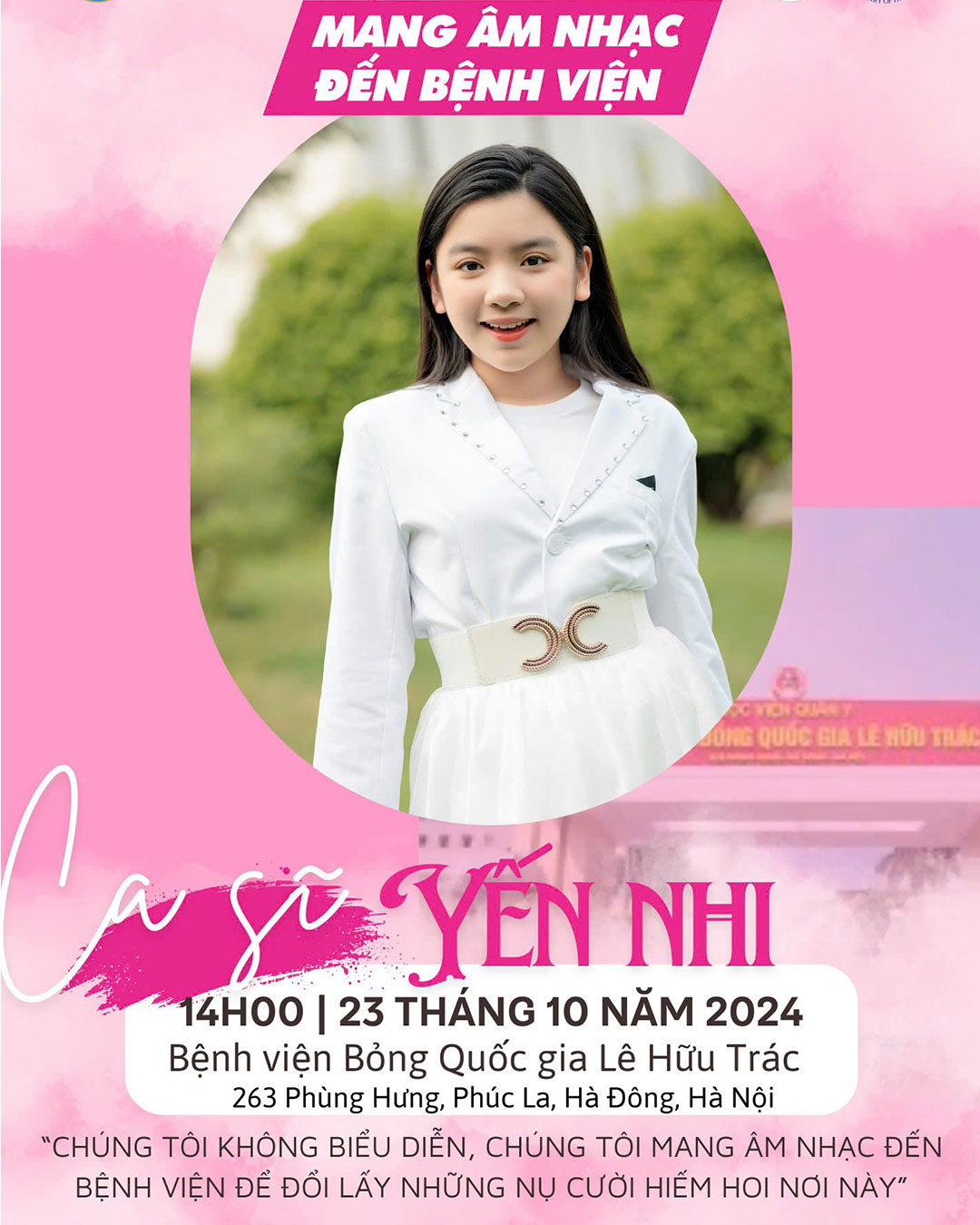 CT Mang âm nhạc đến bệnh viện