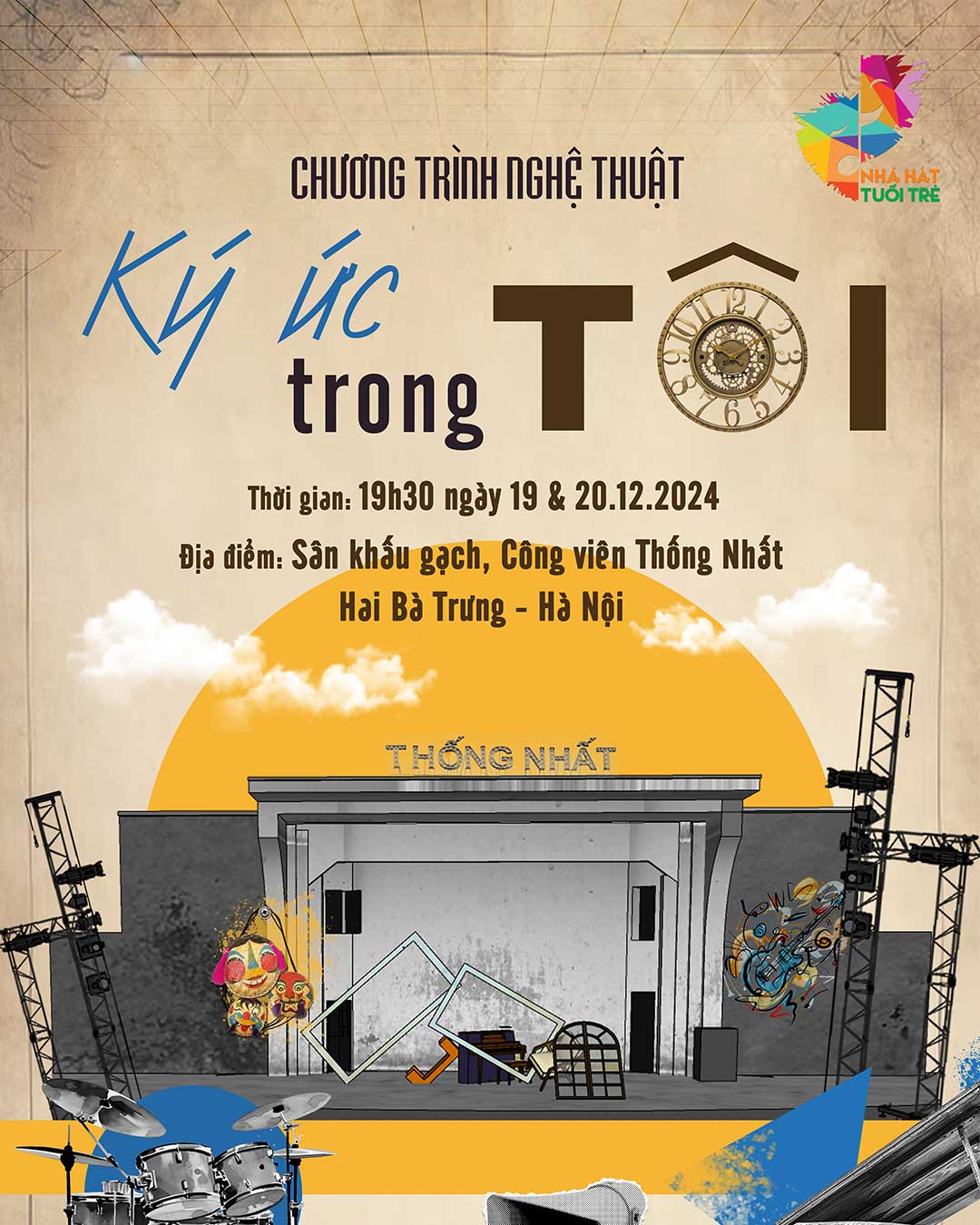 CT nghệ thuật : Kí ức trong tôi